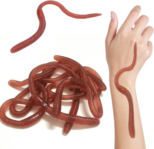 Pcs fake earthworms - 12,