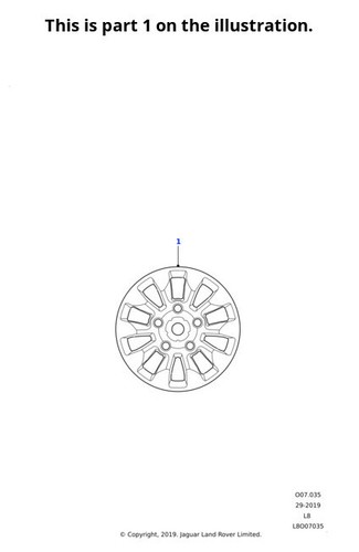 Land rover genuine wheel - land,