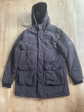 STUNNING AND RARE REPLAY BLACK PARKA STYLE COAT (M8931A.000.83422) - SIZE MEDIUM