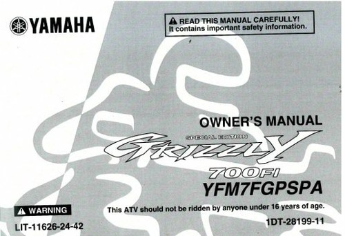 2011 yamaha yfm700fgpspa - 2011,