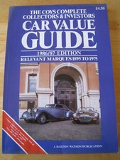 CAR VALUE GUIDE COYS COMPLETE