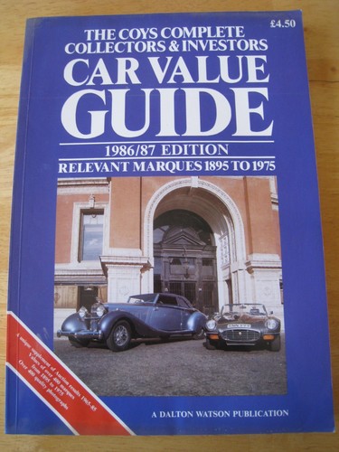Car value guide coys complete - value,