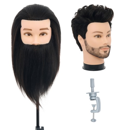 100 human hair training head - human,