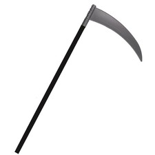 Halloween Grim Reaper Scythe Prop 95cm Deluxe Fancy Dress Costume Accessory