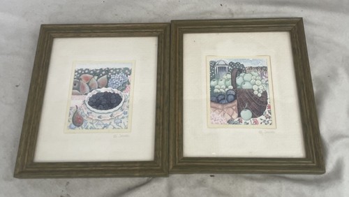 Fruit basket and bowls - basket,