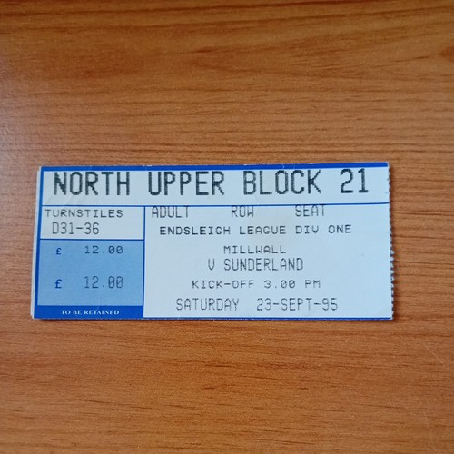 Ticket 1995 1996 - ticket, 1995/1996