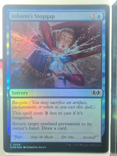 Johann stopgap foil wilds - foil,