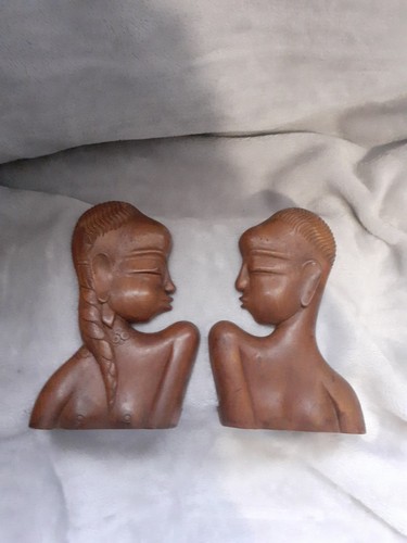 Antique pair african - african, art