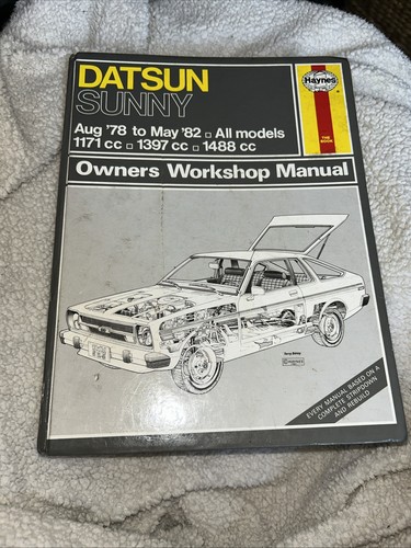Haynes datsun sunny - haynes, owners