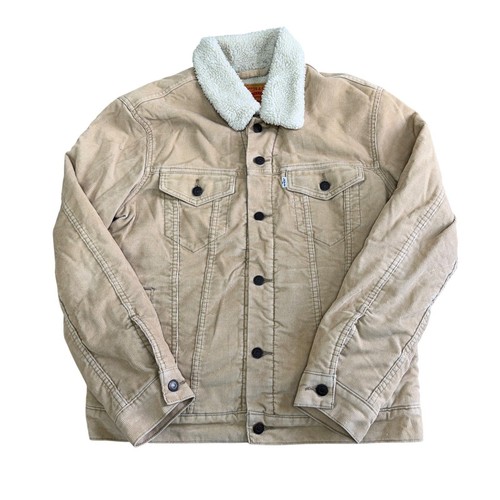Levis mens corduroy jacket - corduroy,