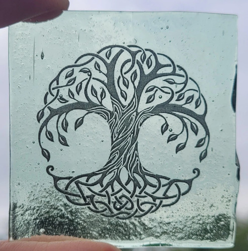 Stained glass tree life - stained,