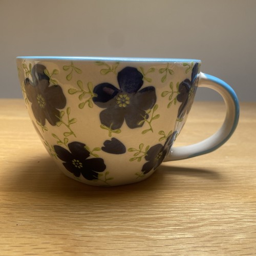 Aphorism mug blue cornflower - mug,