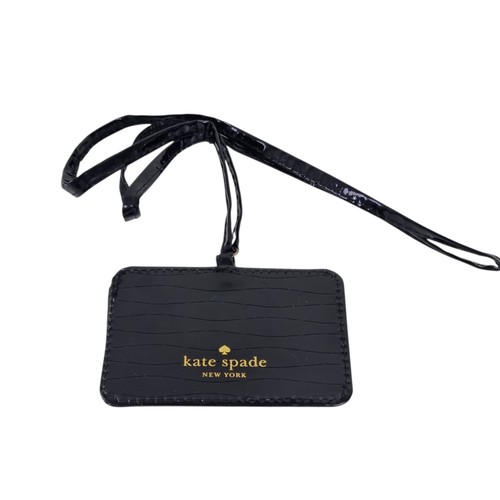 Kate spade leather - kate, lanyard
