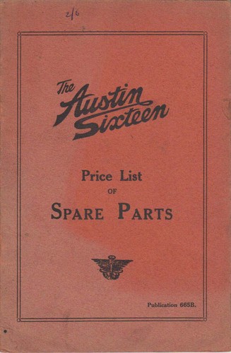 Austin sixteen original - 16,
