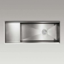 Ex Display Kohler K - 3761 Na Stages Stainless Steel Kitchen Sink Basin BR2208