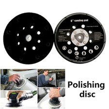 6" 17 Holes Sander Backing Pad For Makita BO6030 BO6040 Festool RO1, ES150,ET2 #