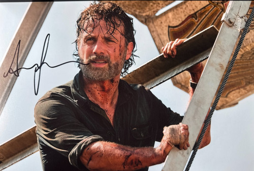 Andrew lincoln hand - lincoln, signed
