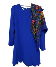 Goat Dress Royal Blue Business