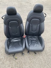 AUDI TT MK2 FRONT SEATS ROADSTER CONVERTIBLE (PAIR) LEATHER 06-14 8J NON HEATED