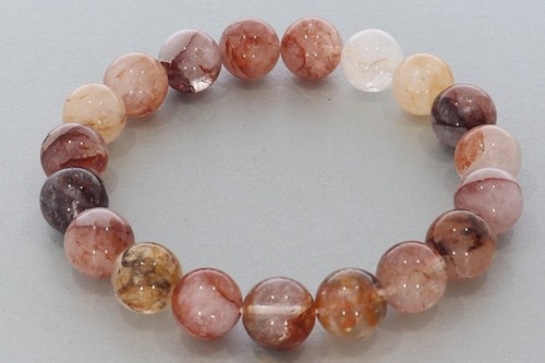 Hematite quartz fire - quartz,