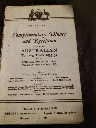Rare vintage widnes - rare,