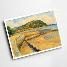 A4 PRINT - Minehead from the