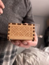 Jewish Menorah Music Box