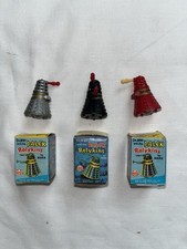 Vintage Doctor Dr Who And The Daleks Dalek Rolykins Marx 1964 Silver Black Red