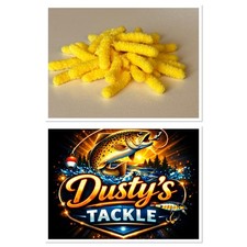 30 Yellow Wotsit Mop Chenille