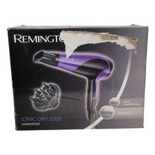 Remington D3190 2200W Ceramic Ionic Hair Dryer Purple NEW Open Tatty Box