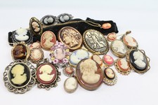 Costume Cameo Jewellery Egyptian Choker Stone Set Floral x 23