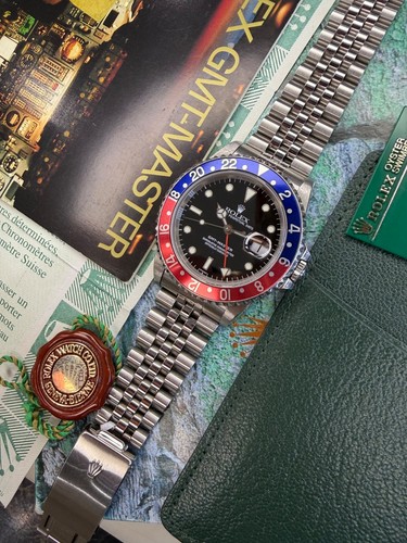 Rolex gmt master pepsi 2000 - rolex, "pepsi"