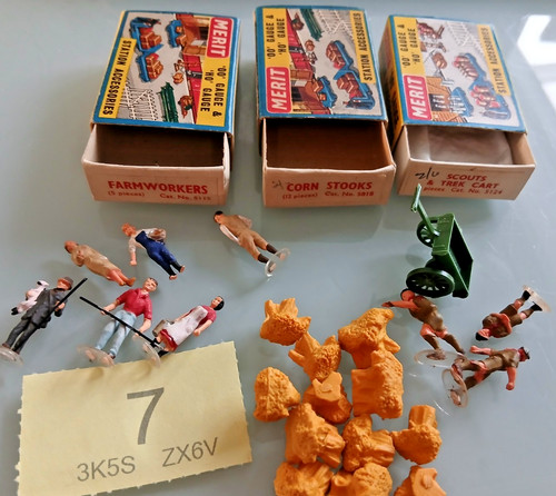 Merit rail accessories lot - merit, 00