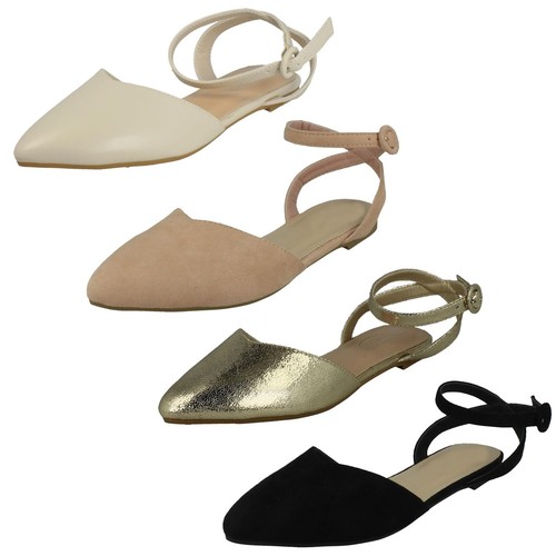 Ladies spot flat - on, pointed