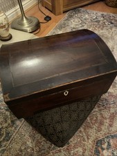 Georgian Superb Original Rare Domed Box With Rosewood Veneer for Restoration £90