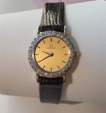 Omega deville womens watch 14k