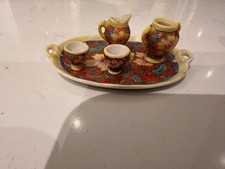 limoges Dolls House Tray Jugs