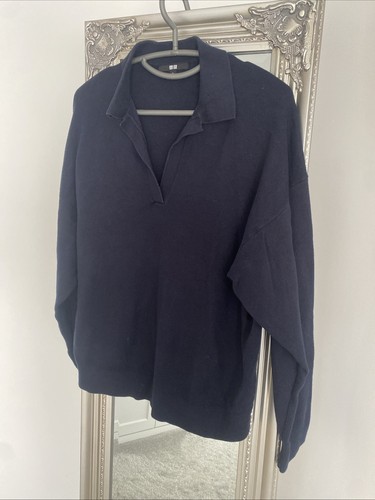 Mens uniqlo navy blue long - uniqlo,