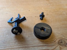 Vintage Sony Tone Arm Support and Vinyl Centre Adaptor - HMK-7000