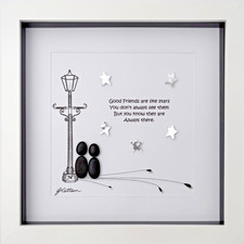 Handmade Pebble Art Friendship