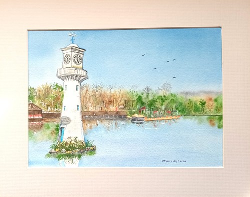 Original watercolour art roath - original,