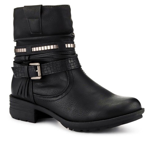 Pavers chunky buckled ankle - buckled,