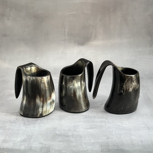 Viking drinking horn mug set - viking,
