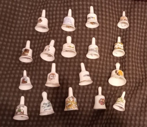 Small china bells job lot - job,