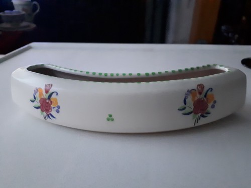 Poole pottery curved trough - trough, pe