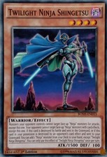 BOSH-EN015 TWILIGHT NINJA SHINGETSU COMMON 1ST EDITION YuGiOh CARD