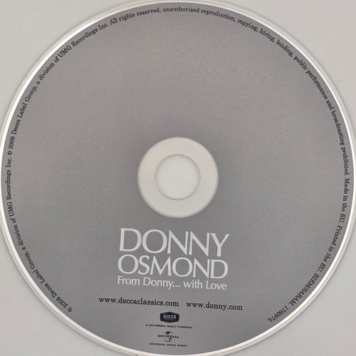 Donny osmond from - osmond,