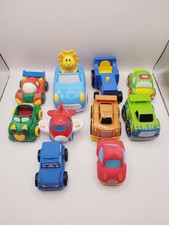 Mixed Bundle Of Plastic Toy Cars And Vehicles. Little Tikes Etc