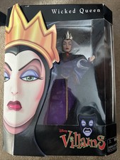Disney Villains Wicked Queen Doll Boxed and Sealed with Accessories