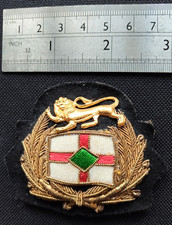 British Petroleum Tanker Company BP officer's cap badge Merchant Navy pre 1955